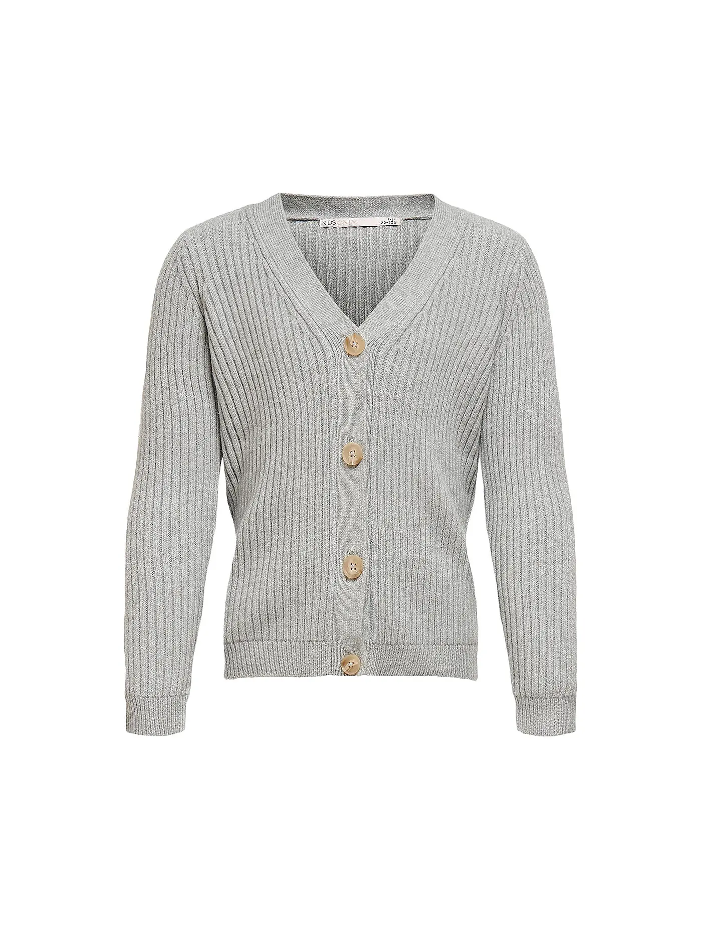 ONLY | Mädchen Strickjacke KOGNEWKATIA | hellgrau